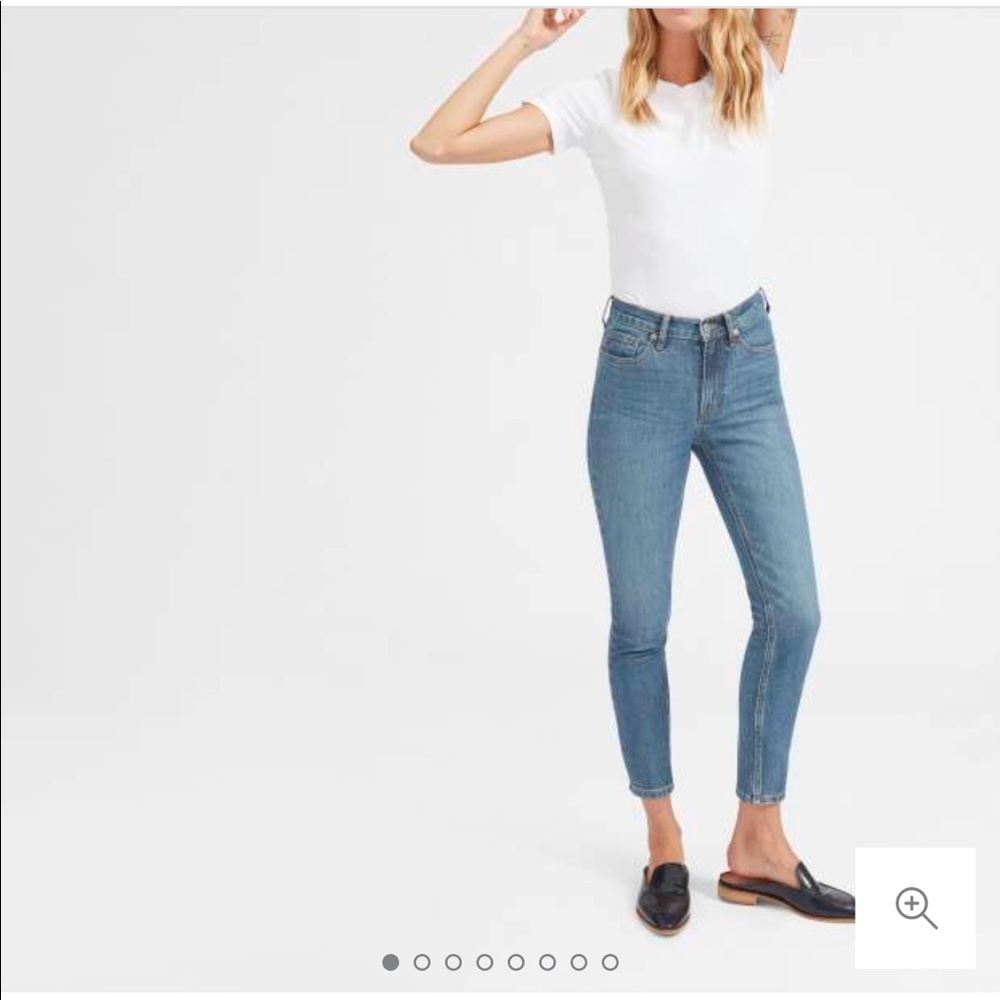 Everlane High Rise Skinny Ankle Jean